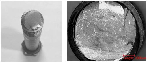 圖11-129 斷裂件斷口宏觀形貌 圖11-130 斷面宏觀形貌 圖11-129 斷裂件斷口宏觀形貌 圖11-130 斷面宏觀形貌